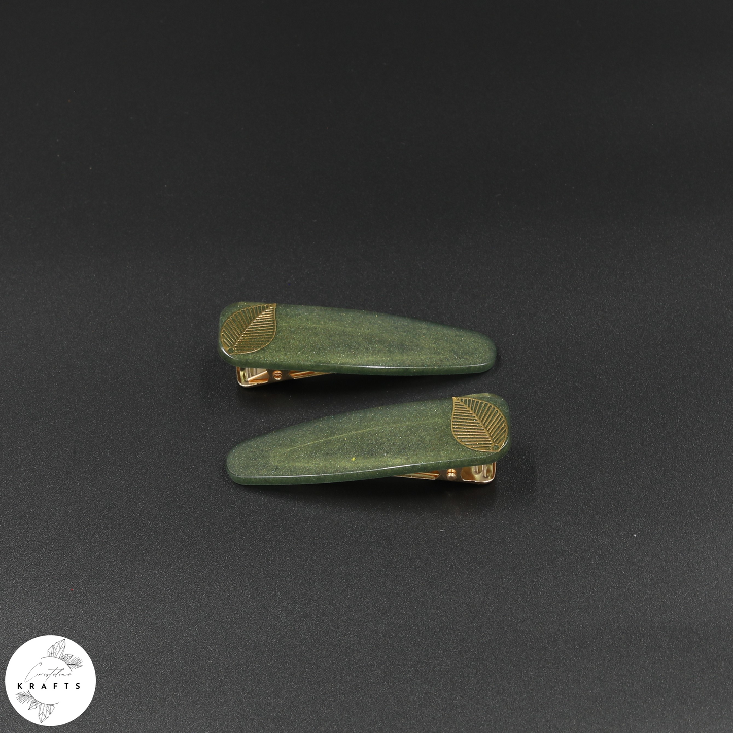 Solid Pair - Gold Classic Leaf - Autumn