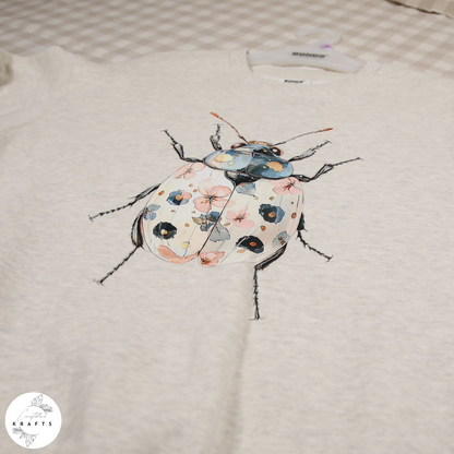 Bonds - Beige Jumper - Watercolour Beetle