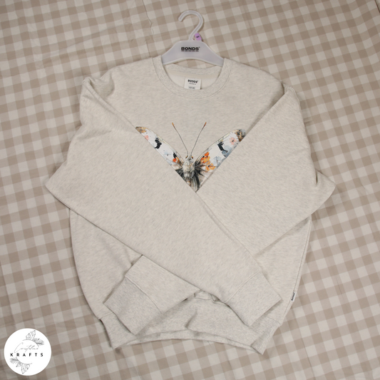Bonds - Beige Jumper - Watercolour Moth