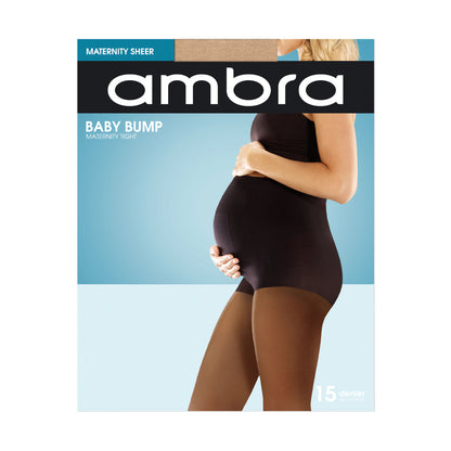 Ambra Baby Bump Sheer Tights