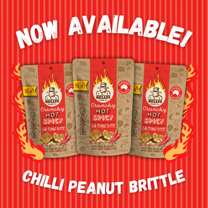 Kellys Candy Co - Chilli Peanut Brittle - 180g