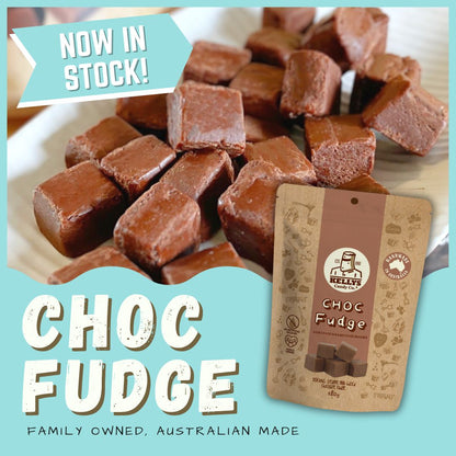 Kellys Candy Co - Choc Fudge - 180g