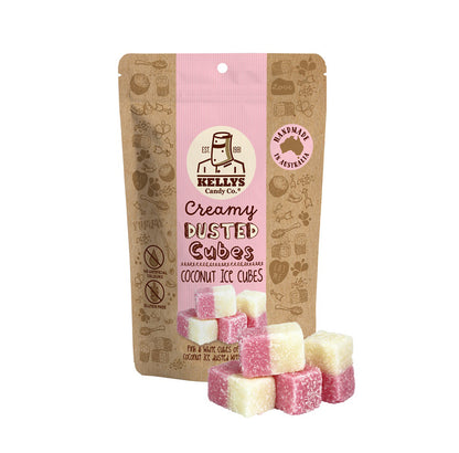 Kellys Candy Co - Coconut Ice Cubes - 180g