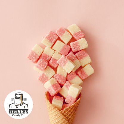 Kellys Candy Co - Coconut Ice Cubes - 75g