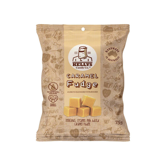 Kellys Candy Co - Caramel Fudge - 75g