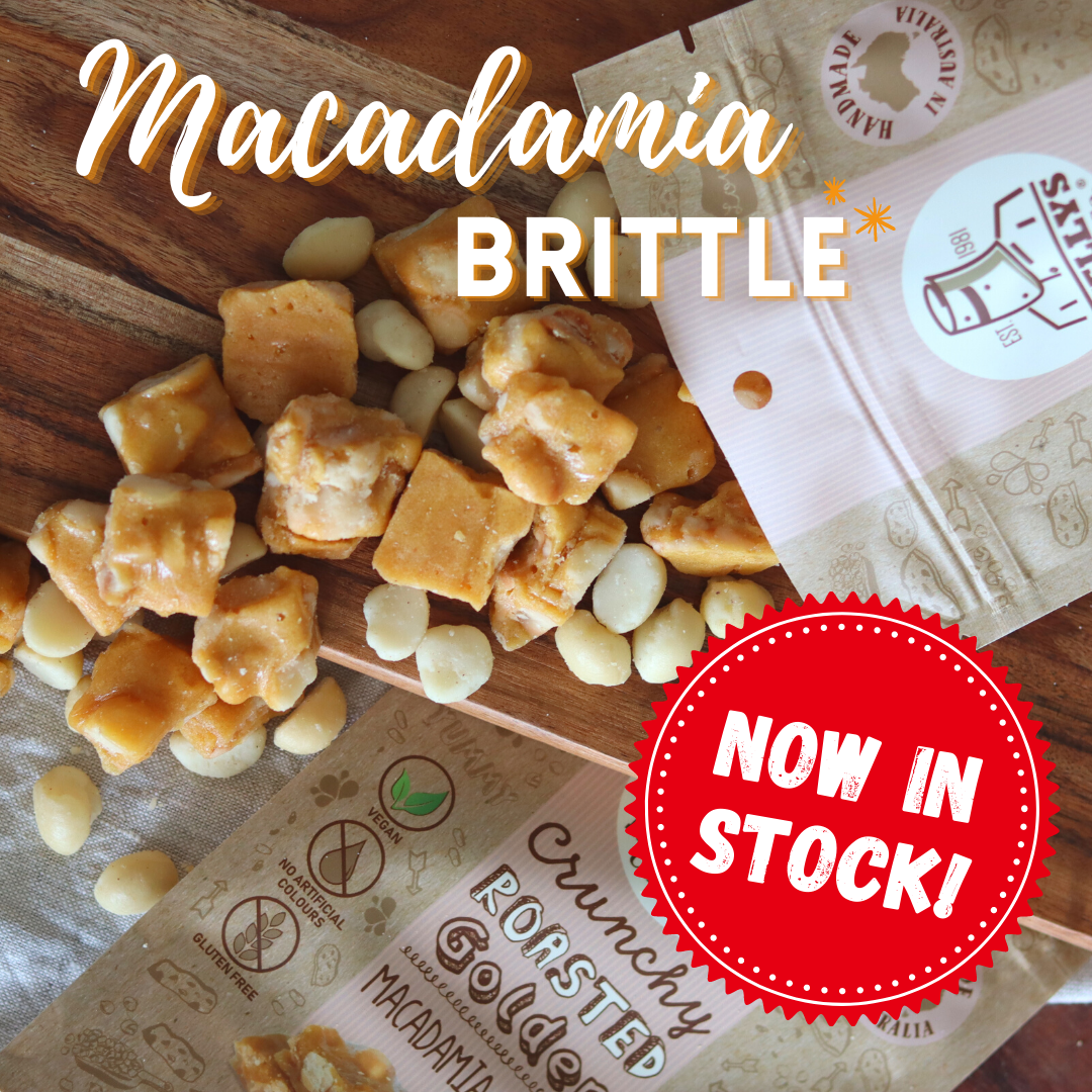 Kellys Candy Co - Macadamia Brittle - 180g
