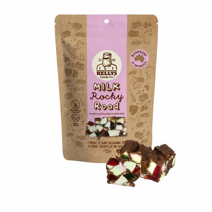 Kellys Candy Co - Milk Rocky Road - 175g