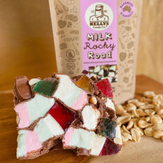 Kellys Candy Co - Milk Rocky Road - 175g