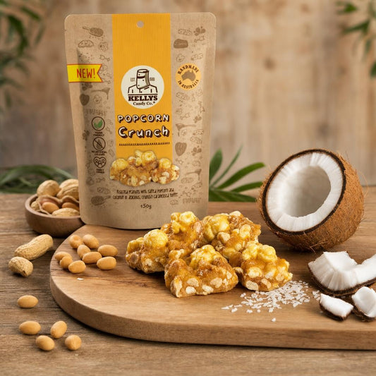Kellys Candy Co - Popcorn Crunch - 150g