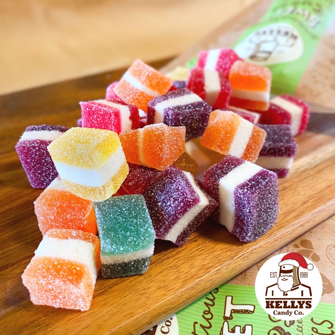 Kellys Candy Co - Rainbow Jellies - 180g