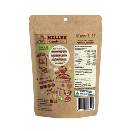 Kellys Candy Co - Rainbow Jellies - 180g