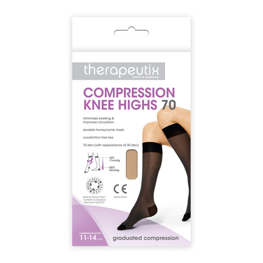 Therapeutix 70D Compression Knee High