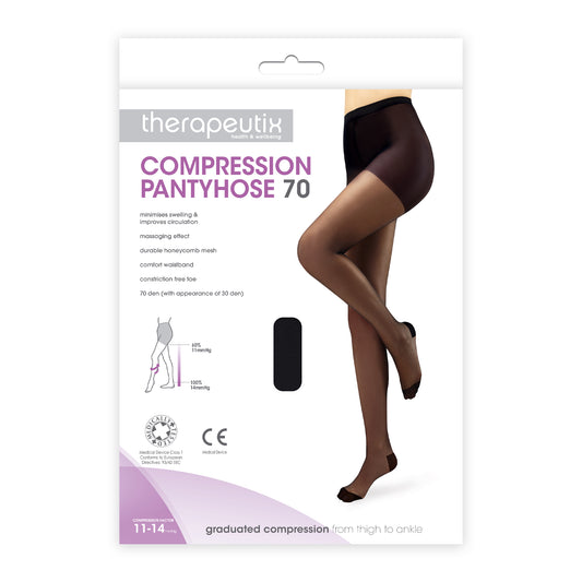Therapeutix 70D Compression Pantyhose
