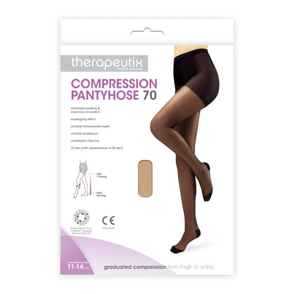 Therapeutix 70D Compression Pantyhose